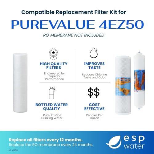 PureValue 4EZ50 Water Filter Replacement Kit