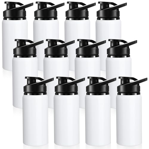 Aluminum Water Bottle Bulk (12 Count)
