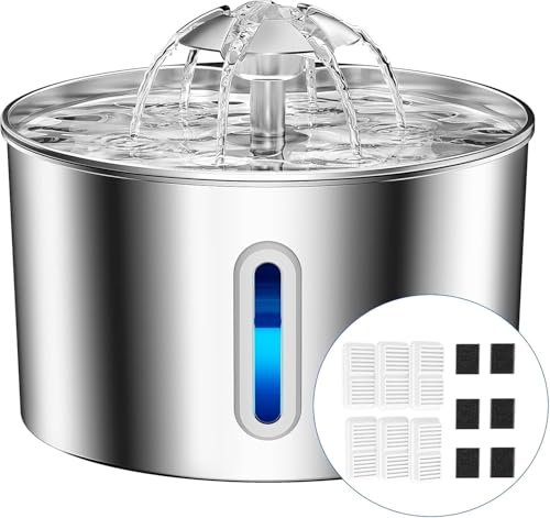 Cat Water Fountain Stainless Steel