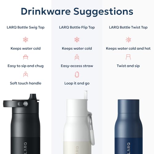 Swig Top Insulated Stainless Steel Water Bottle with Straw and Handle