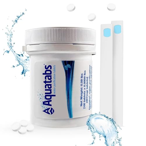 Aquatabs Water Purification Tablets for Drinking