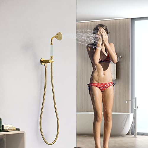 Vintage Handheld Shower Head with 59" Flexible Hose