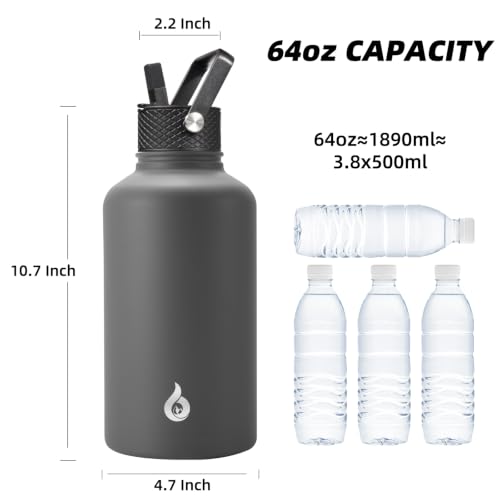 64oz Insulated Water Bottle