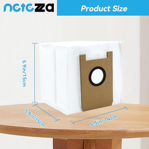 T20 Dust Bags Replacement Compatible with Airrobo T20+ Robot Vacuum Cleaner (10 Count)