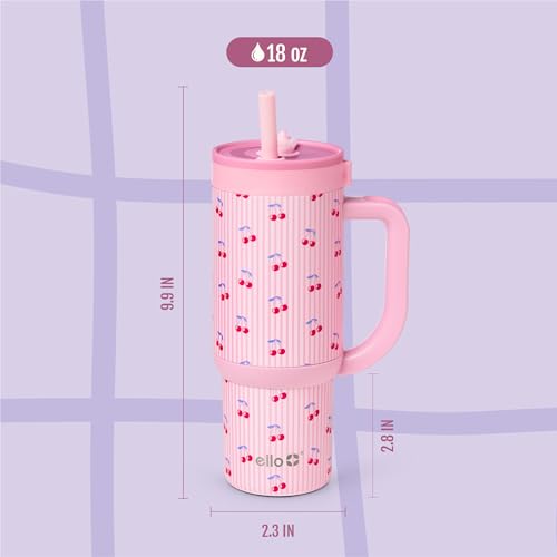 Oasis 18oz Insulated Stainless Steel Kids Tumbler with Straw