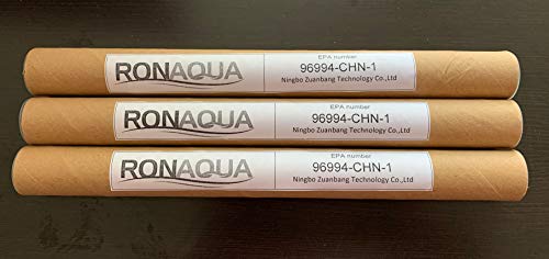 6W UV 4 Prong Replacement Bulb for 1GPM Water Purifier Ultraviolet Light Filter Set of 3 (3 Count)