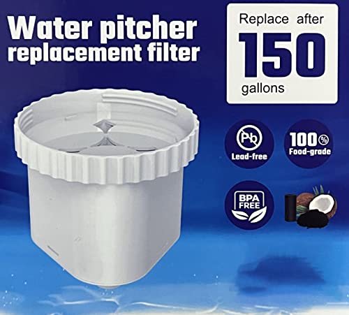 Water Pitcher Filter Replacement For Epic Pure (4 Count)