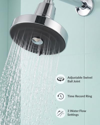 Filtered Shower Head for Hard Water
