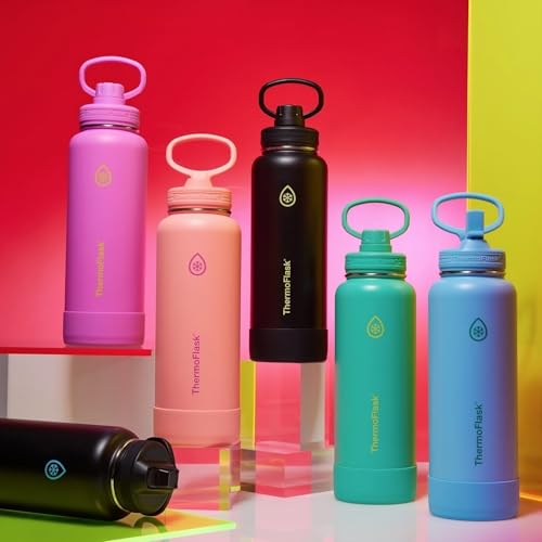Insulated Water Bottle with Spout Lid