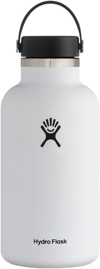 Hydro Flask 64 Oz Wide Flex Cap White