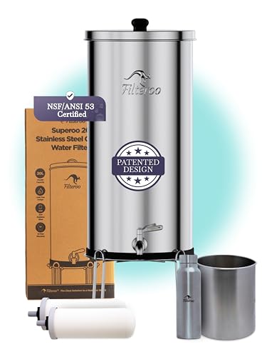 Countertop Gravity Water Filter System