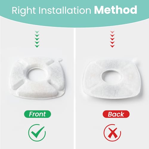 24 Pcs Cat Water Fountain Replacement Filters