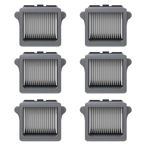 6 Pcs Vacuum Filter Replacement Compatible with Tineco S6 & S9 Mop (6 Count)