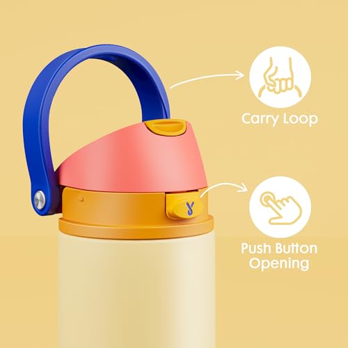 18 oz Kids Water Bottle for School