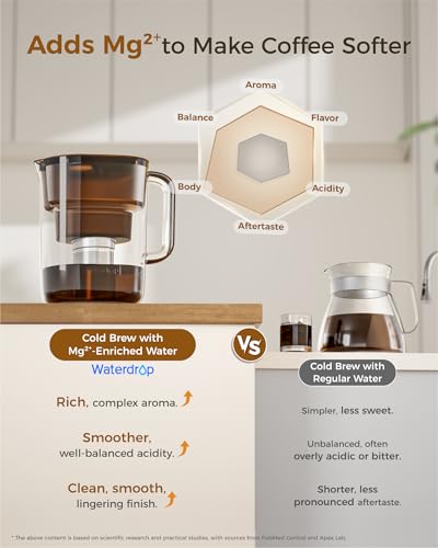 PT 10 Cold Brew Coffee Maker with 1 Magnesium Water Filter