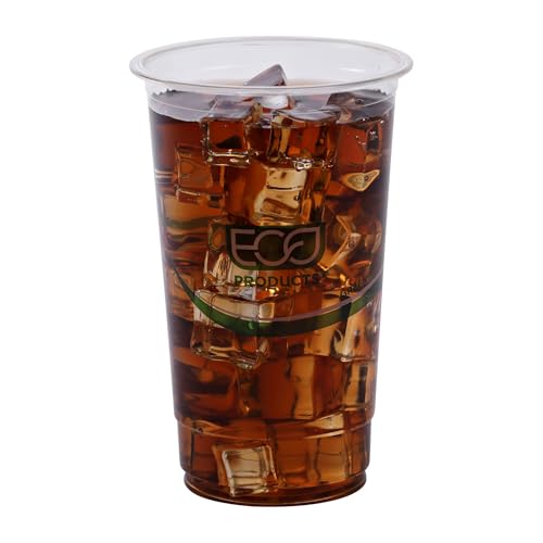 GreenStripe Clear Disposable Cold Cups (50 Count)