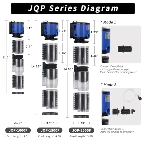 40 150 Gal Aquarium Filter for Fish Tank