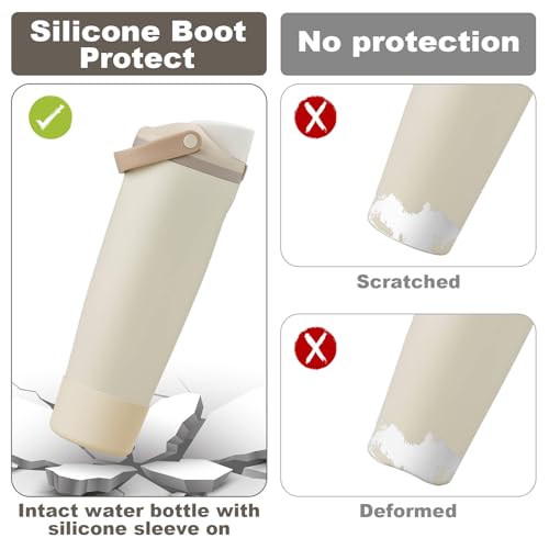 2PCS Silicone Boot for Owala FreeSip Sway 30oz 40oz Bottle