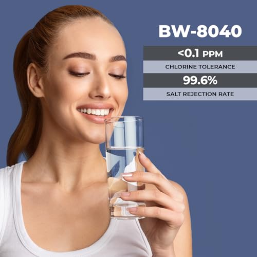 BW 8040 Reverse Osmosis Brackish Water Membrane Element 8"x40"