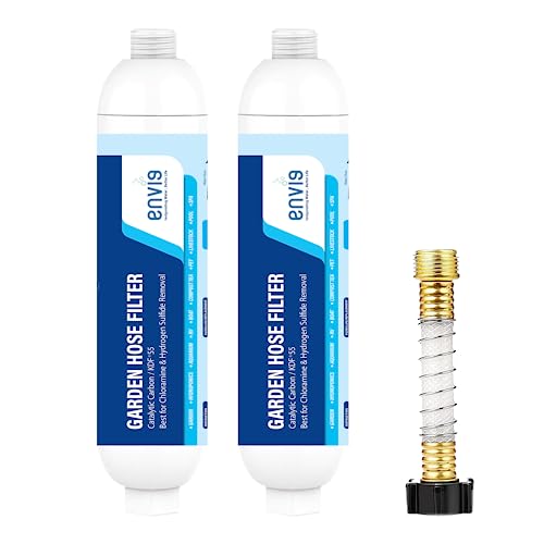 Catalytic Carbon KDF Inline Garden Hose Filter (2 Count)
