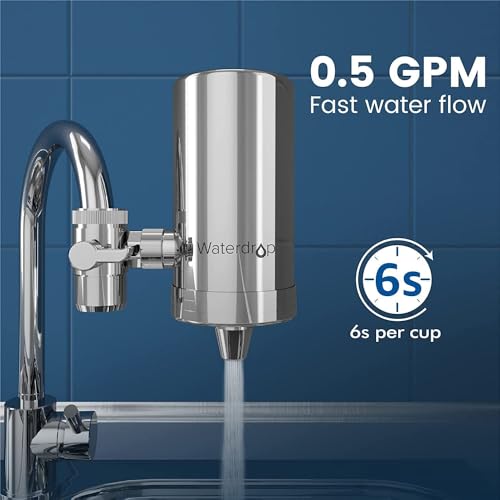 FC 06 Water Filter for Sink Faucet with 4 Filters (4 Count)