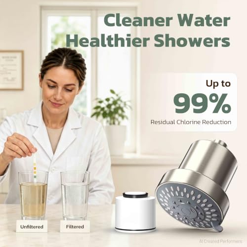 High Pressure Filtered Shower Head