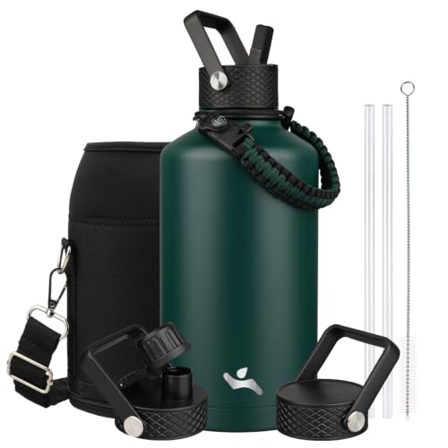 87 oz Insulated Stainless Steel Water Bottle Jug with Handle