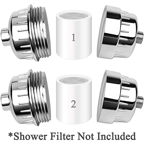 2PCS Shower Filter Replacement Cartridge for AquaBliss SF100 SF220 15 Stage (2 Count)