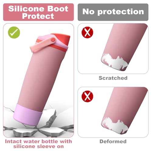 2PCS Silicone Boot for Owala FreeSip Sway 30oz 40oz Bottle