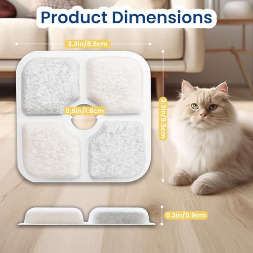 26 Pack Cat Water Fountain Filter (26 Count)
