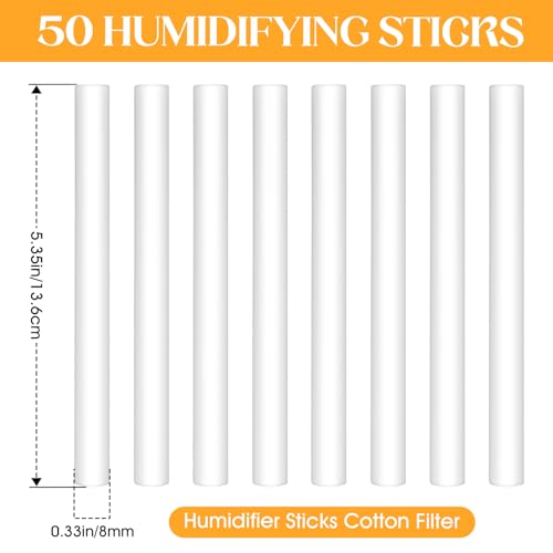 50 Pack 5.354" Humidifier Filters