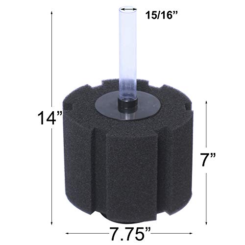 Aquarium X Large Bio Sponge Filter Breeding Fry Fish Tank