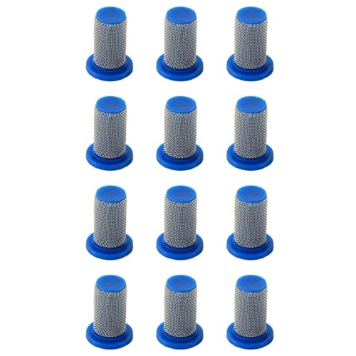12 Packs Stainless Steel Strainer Spraying Nozzle Mesh Filter with Anti (12 Count)