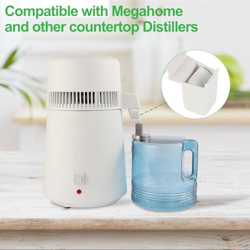 18 Pack of Countertop Distillers Water Filters Replacement Compatible with Megahome and CO (18 Count)