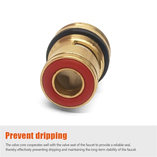 013787 45 Ceramic Cartridge Assembly Compatible with T&S Brass Faucets Pressure 20PSI