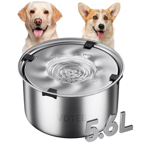 Dog Water Bowl No Spill
