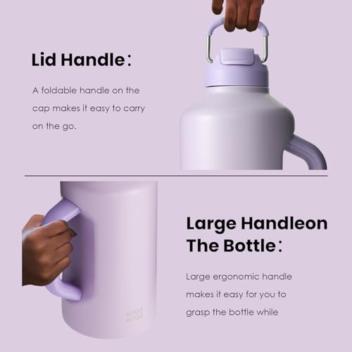 Insulated Water Bottle 64 oz Dual