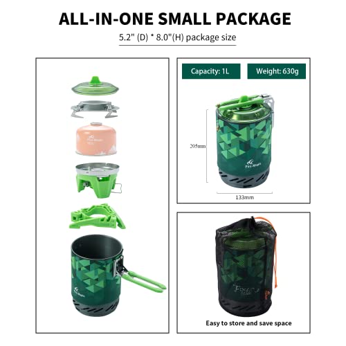 Fixed Star X2 Backpacking Camping Stove System