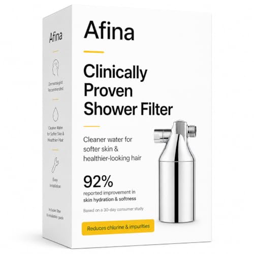 Chrome High Pressure Revitalizing Shower Filter