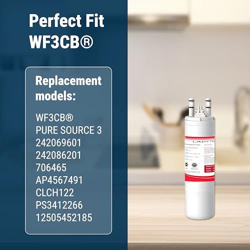 Filter Relacement Compatible With Frigidaire WF3CB (3 Count)
