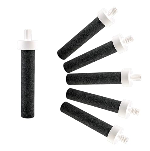 NRP 6 pack Bottle Water Filter Replacement for Brita BB06 Stainless Steel and Plastic Bottles (6 Count)