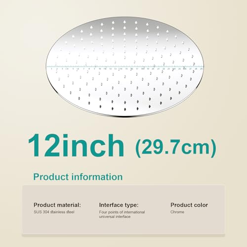 All Metal Rain Shower Head