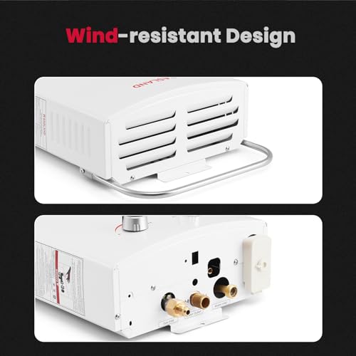 1.32 GPM Portable Gas Tankless Water Heater