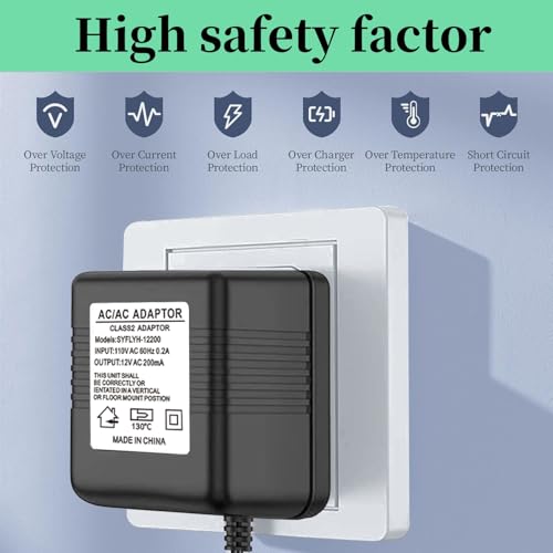 12V Power Adapter for PetSafe Drinkwell 360 Dog Cat Water Fountain Compatible with PetSafe Pump Power Supply（PAC00 (99.99 Gram)