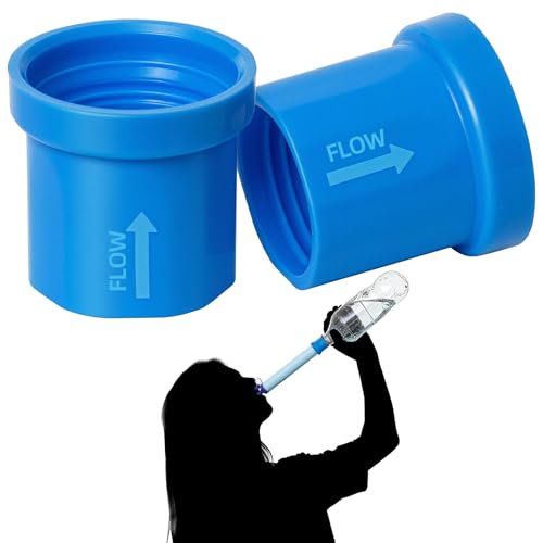 2 Pcs Water Filter Coupling Compatible with LifeStraw
