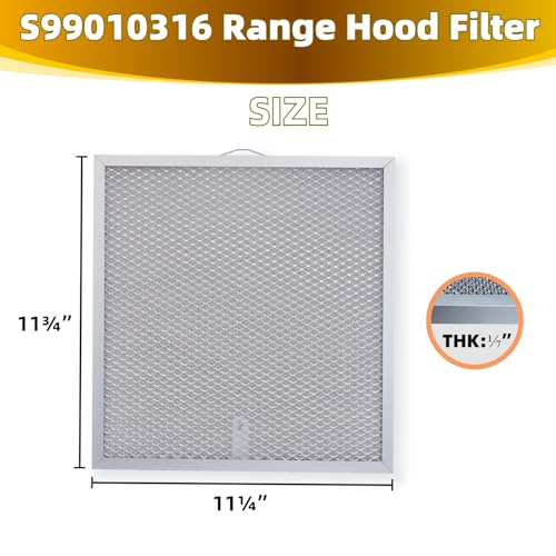 99010316 Range Hood Grease Filter (2 Count)