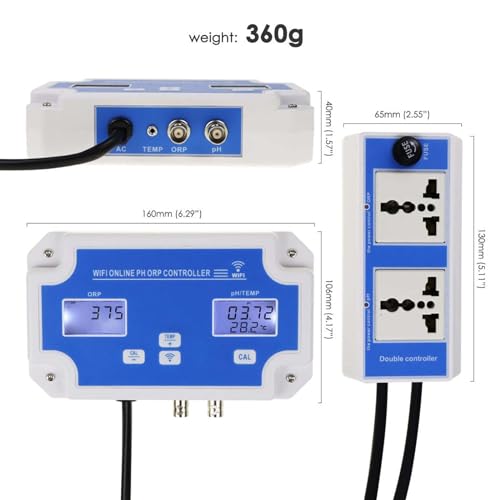 3 in 1 PH ORP Temperature Meter