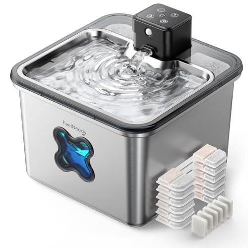Cat Water Fountain Wireless + 6 Filters