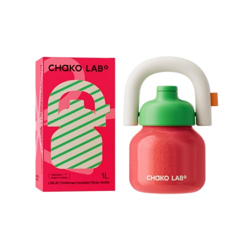 Water Bottle with Straw and Carry Handle 33oz