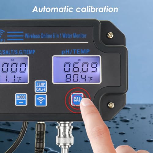 EC pH Monitor for Hydroponics